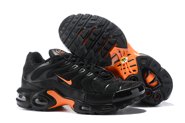 2020 Nike Air Max TN Plus Black Orange Shoes